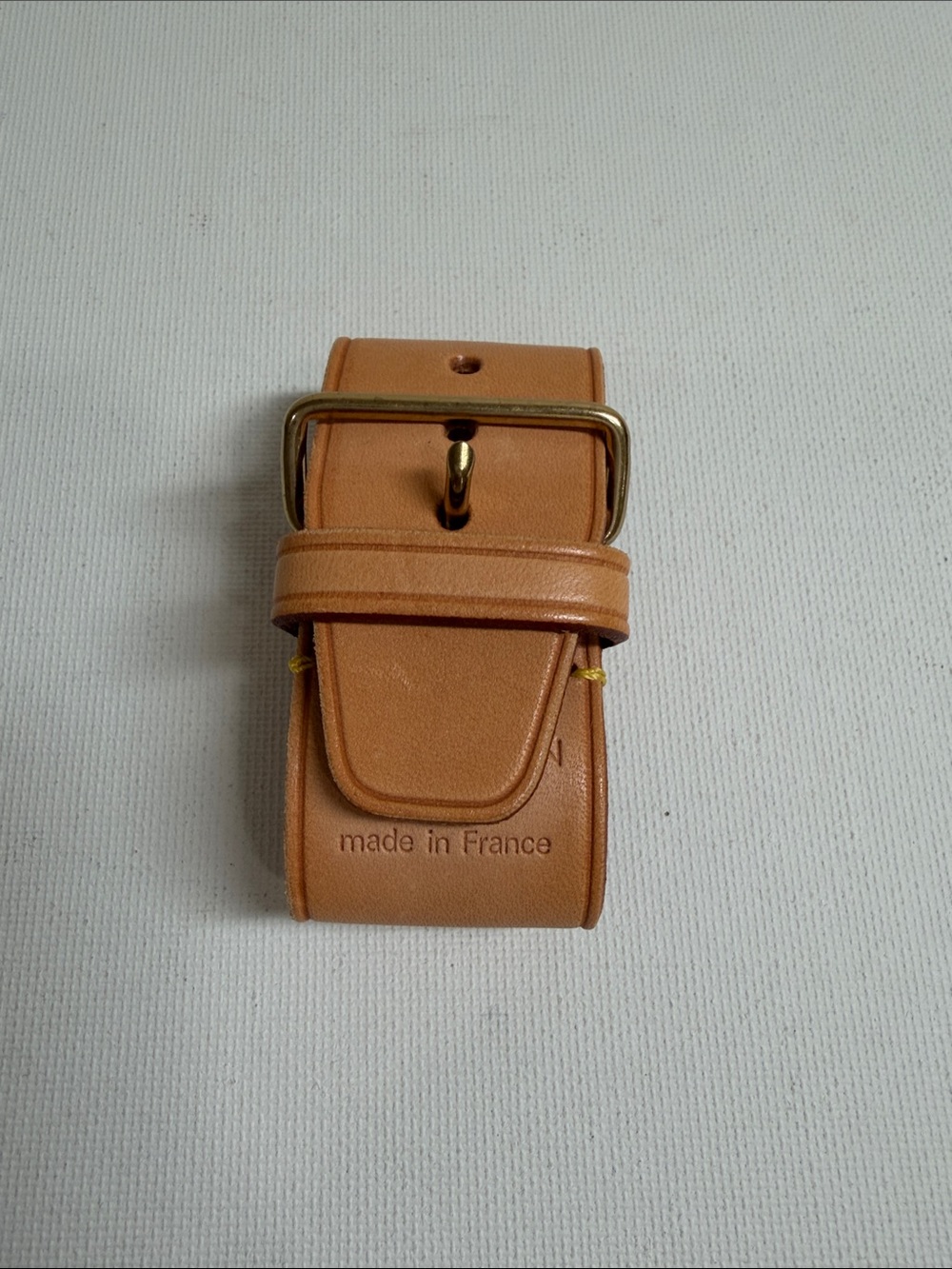 Louis Vuitton Poinget Leather strap holder - Made in France
